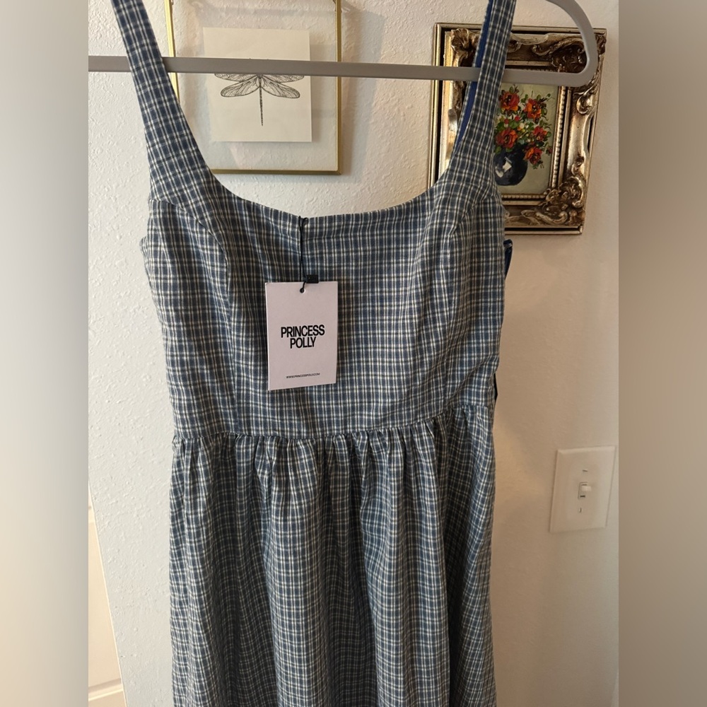 Princess Polly blue maxi dress brand new! Size 2 or xs
